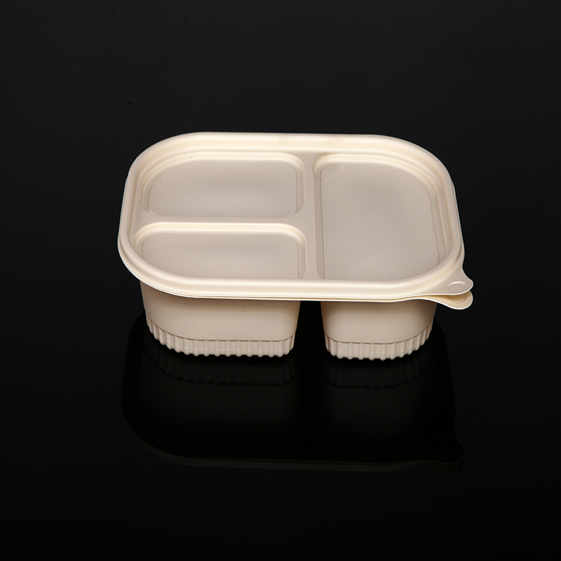 Caja de almuerzo biodegradable
